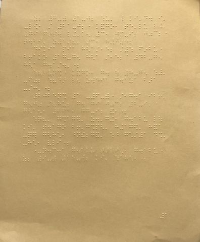 Braille example 1